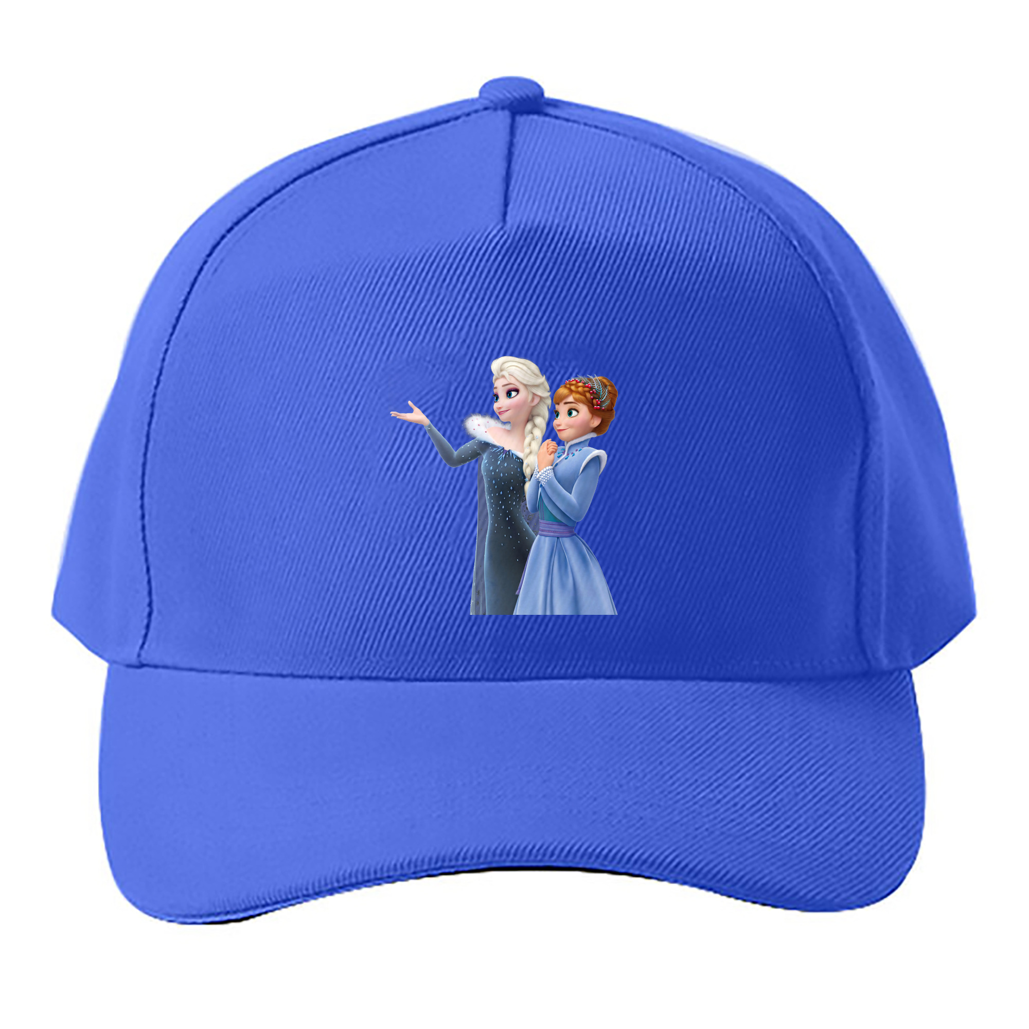 （画像用） アナと雪の女王 アンナ エルサ Frozen Anna Elsa ベースボールキャップ 綿100％ 男女兼用 帽子 スポーツ